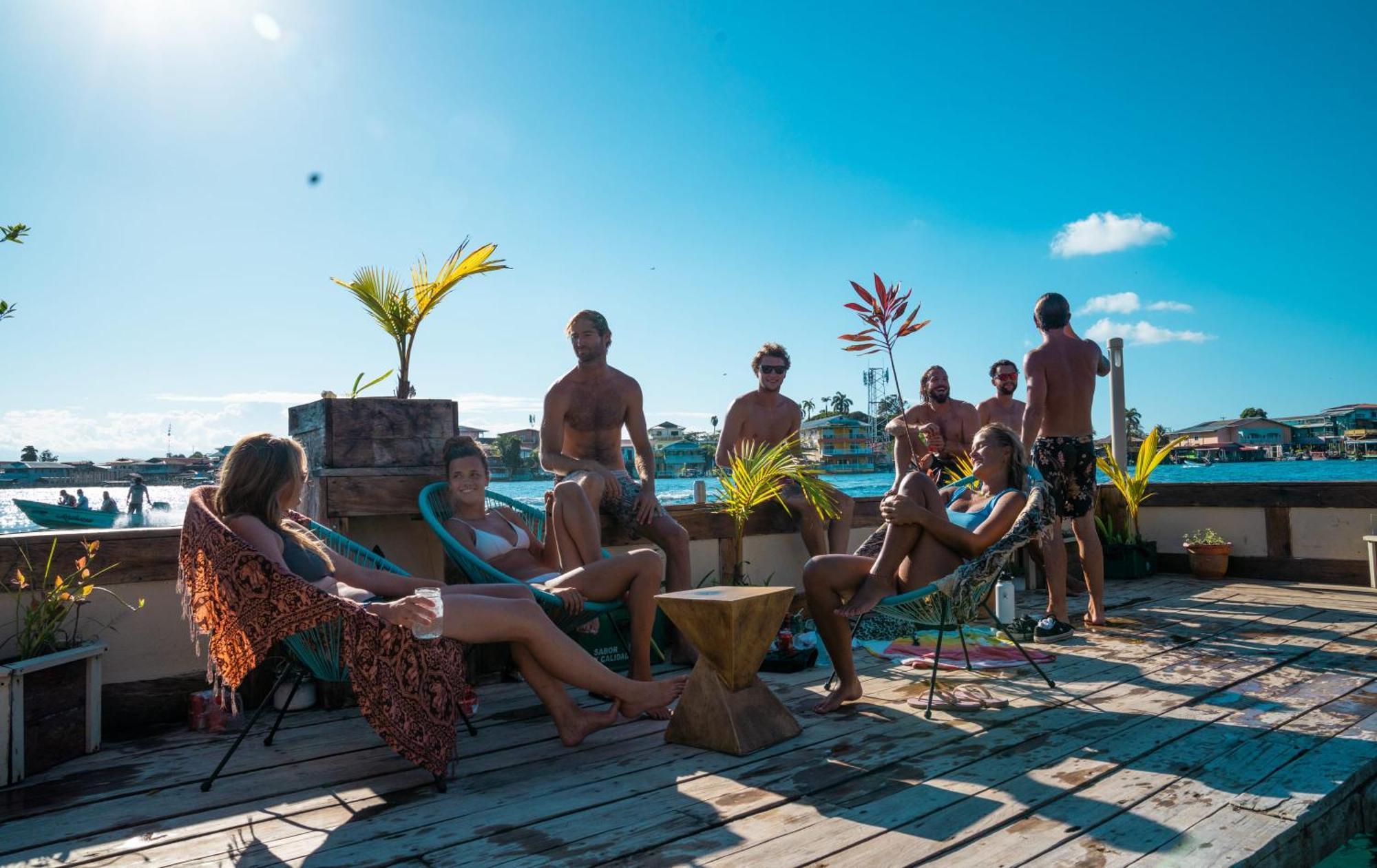Хостел Aqua Lounge Бокас-дель-Торо Экстерьер фото
